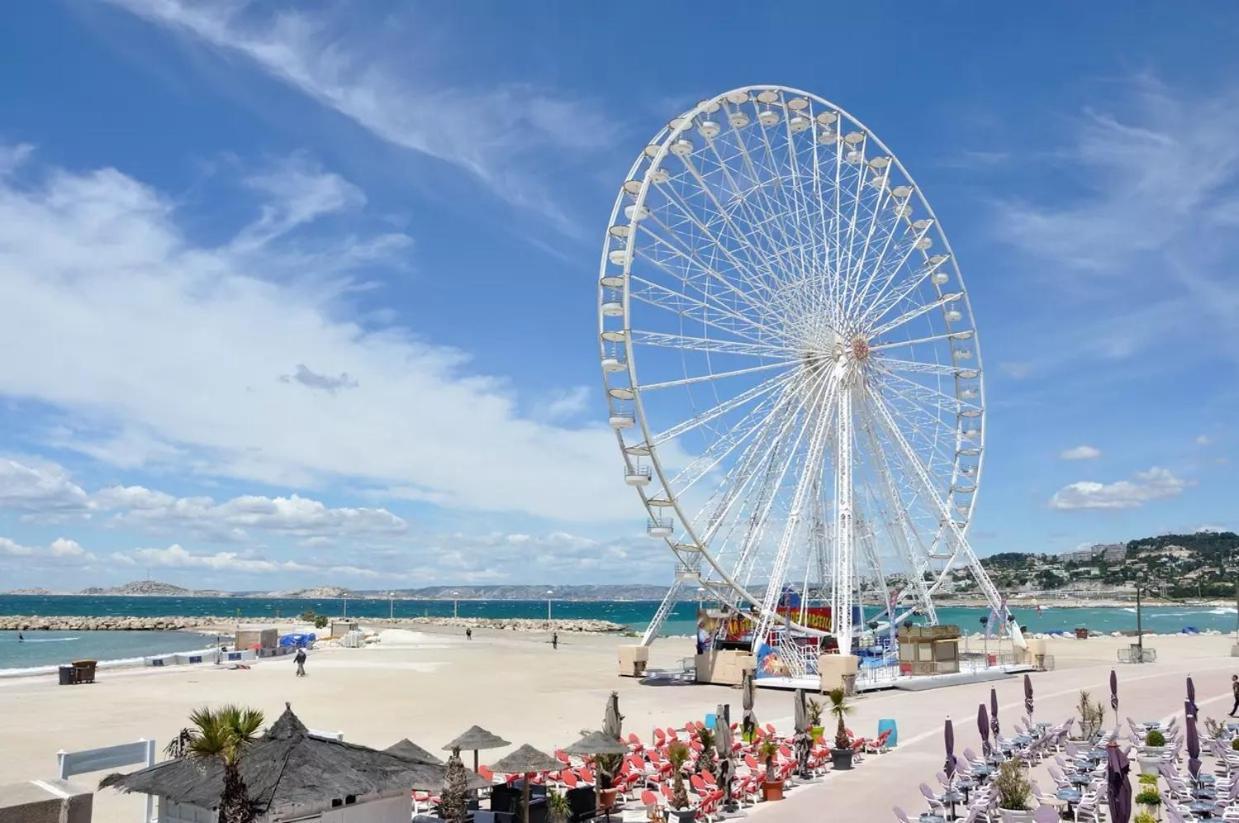 Appartement Au Bor De Mer Marseille Exteriör bild